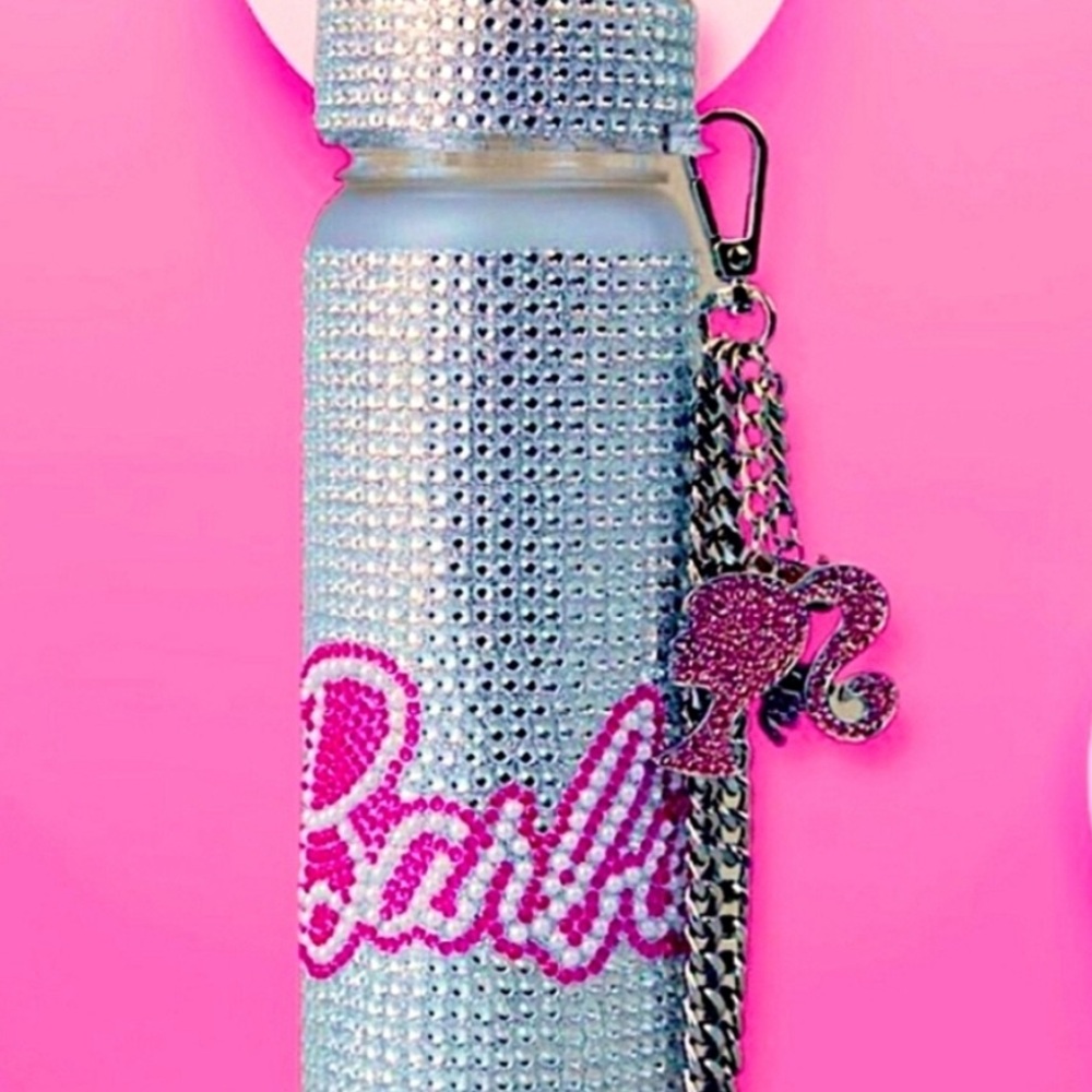 COPY - Barbie Rhinestone Water Bottle - Picture 3 of 6
